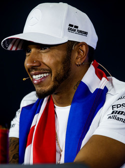 Le Champion du monde 2017 Lewis Hamilton, Mercedes AMG F1