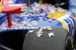 Race winner Alexander Rossi, Andretti Autosport Honda