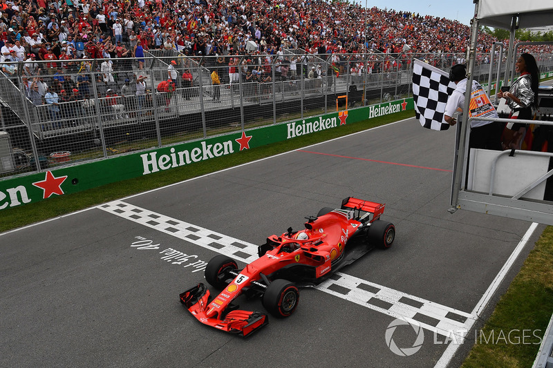 7. GP Kanada - Pemenang: Sebastian Vettel