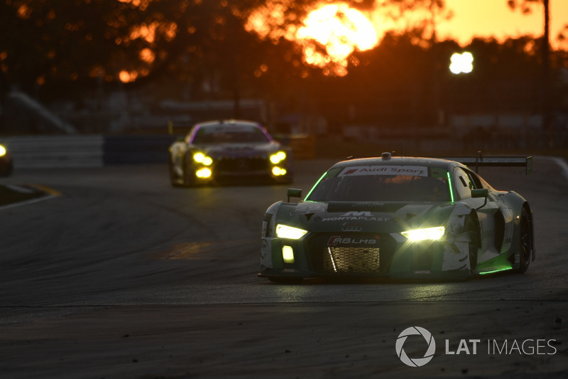#29 Montaplast by Land-Motorsport Audi R8 LMS GT3, GTD: Christopher Mies, Sheldon van der Linde, Alessio Picariello