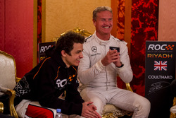 David Coulthard and Lando Norris