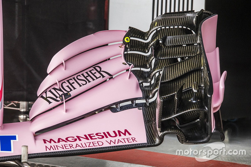 Force India VJM10: Frontflügel