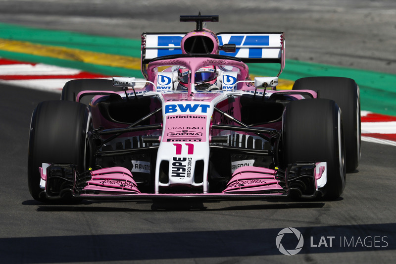 15. Sergio Perez, Force India VJM11