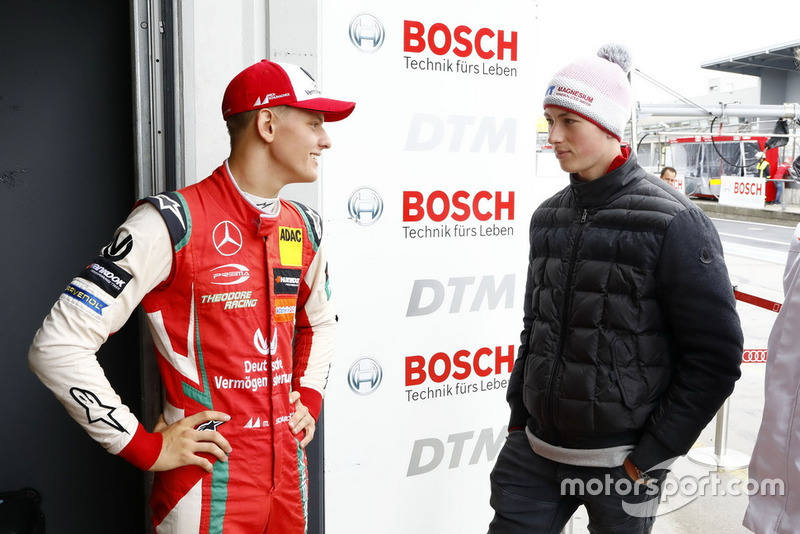 Mick Schumacher with David Schumacher