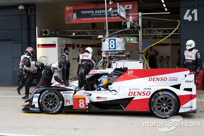 #8 Toyota Gazoo Racing Toyota TS050: Sébastien Buemi, Kazuki Nakajima, Fernando Alonso