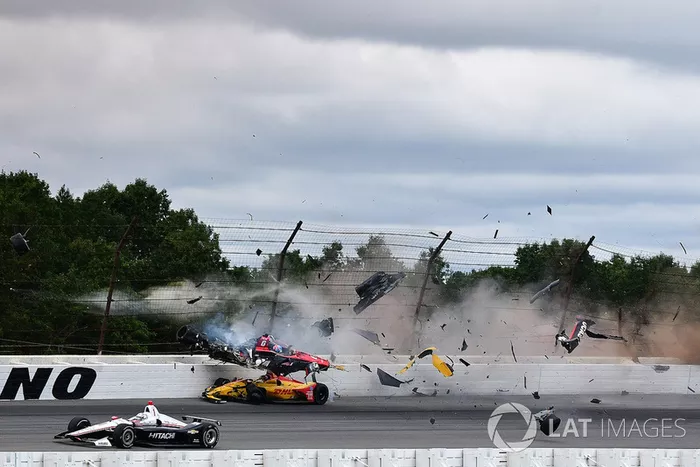 Acidente de Robert Wickens em Pocono