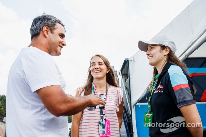 Juan Pablo Montoya y Tatiana Calderon, Jenzer Motorsport 