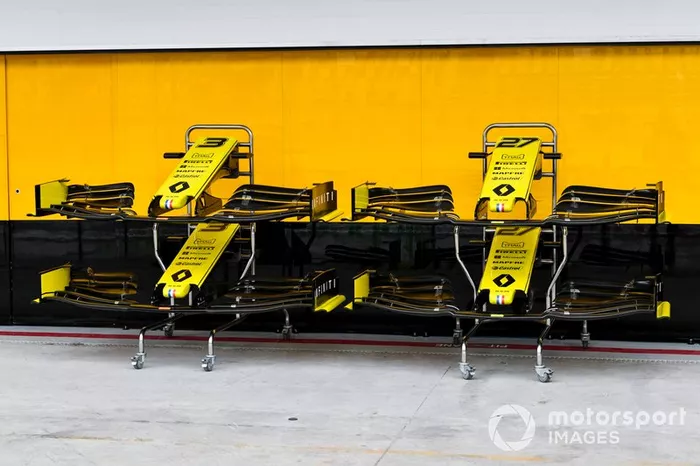 Alerón delantero del Renault R.S.19 