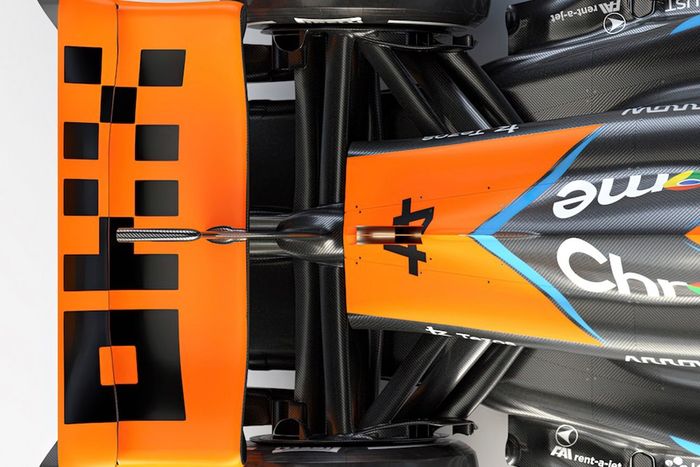 McLaren MCL60, detalle trasero