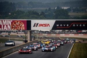 #93 Acura Meyer Shank Racing w/Curb Agajanian Acura ARX-06: Renger Van Der Zande, Nick Yelloly, #25 BMW M Team RLL BMW M Hybrid V8: Marco Wittmann, Sheldon Van Der Linde, #24 BMW M Team RLL BMW M Hybrid V8: Philipp Eng, Dries Vanthoor, #60 Acura Meyer Sha