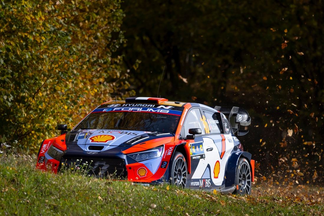 Adrien Fourmaux, Alexandre Coria, Hyundai World Rally Team Hyundai i20 N Rally1