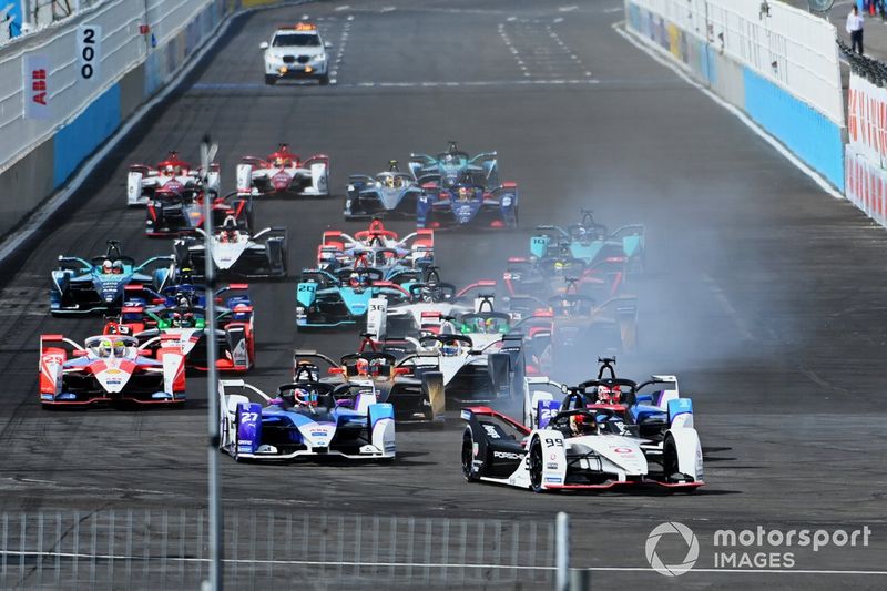 Pascal Wehrlein, Tag Heuer Porsche, Porsche 99X Electric, Jake Dennis, BMW I Andretti Motorsport, BMW iFE.21, Maximilian Guenther, BMW I Andretti Motorsports, BMW iFE.21, Jean-Eric Vergne, DS Techeetah, DS E-Tense FE21