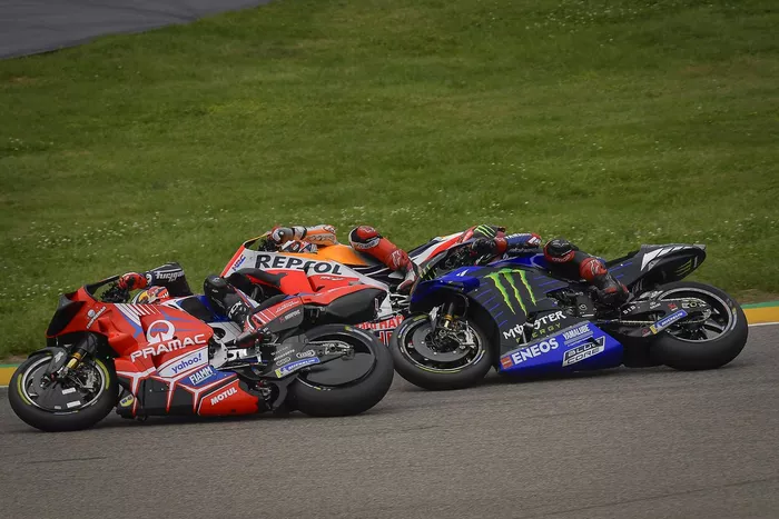 Johann Zarco, Pramac Racing, Fabio Quartararo, Yamaha Factory Racing, Marc Márquez, Repsol Honda Team