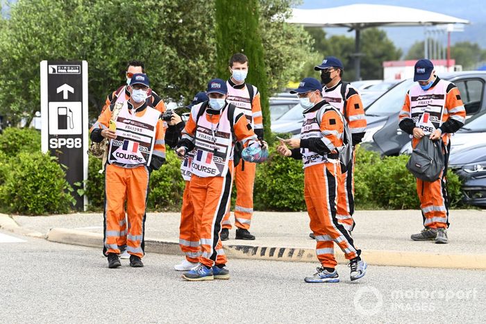 Comisarios en Paul Ricard