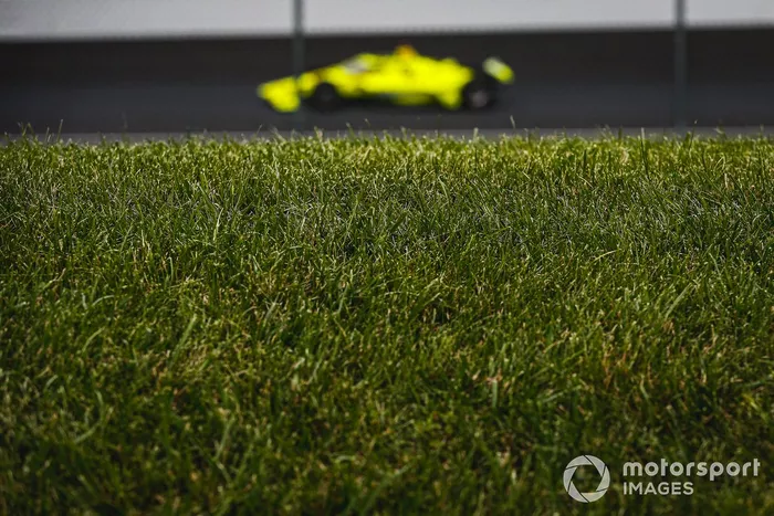 Simon Pagenaud, Team Penske Chevrolet, campamentos vacíos