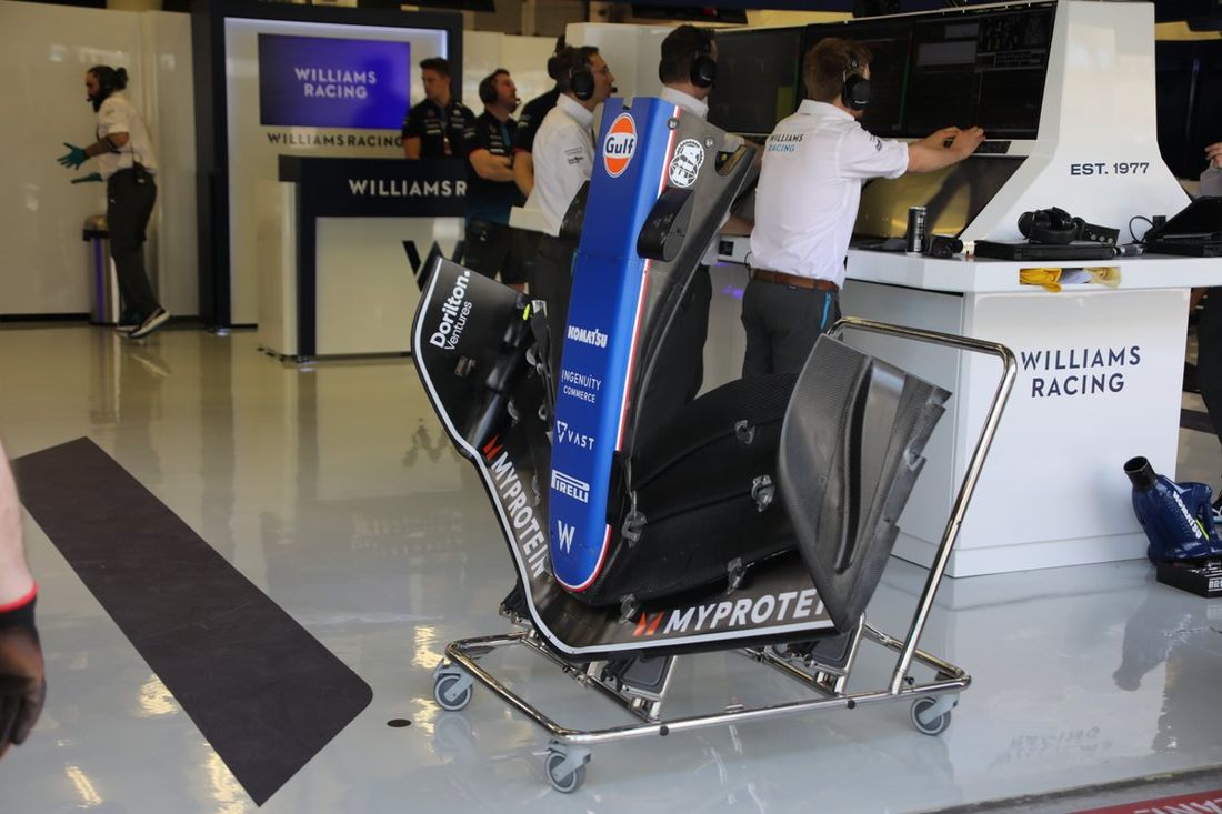 Detalles técnicos del Williams FW46