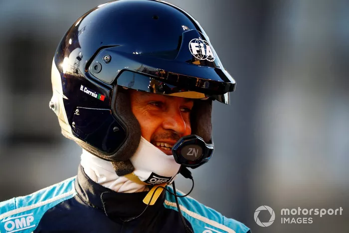 Bruno Correia, piloto del coche médico 