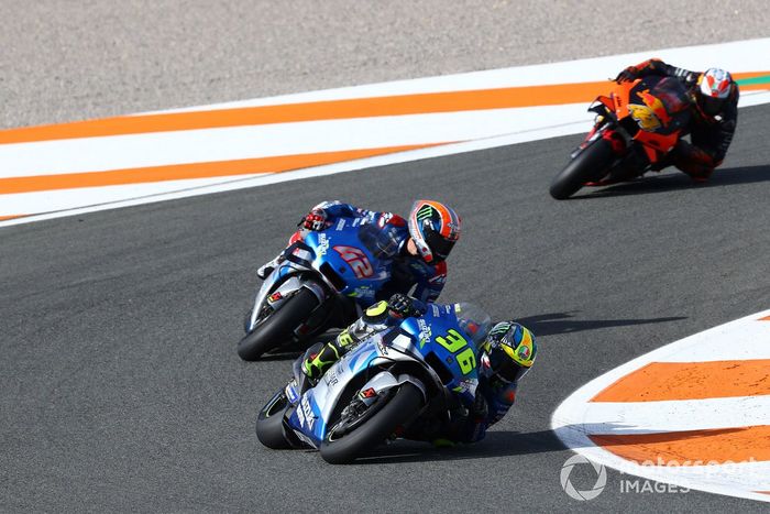 Joan Mir, Team Suzuki MotoGP, Alex Rins, Team Suzuki MotoGP, Pol Espargaró, Red Bull KTM Factory Racing