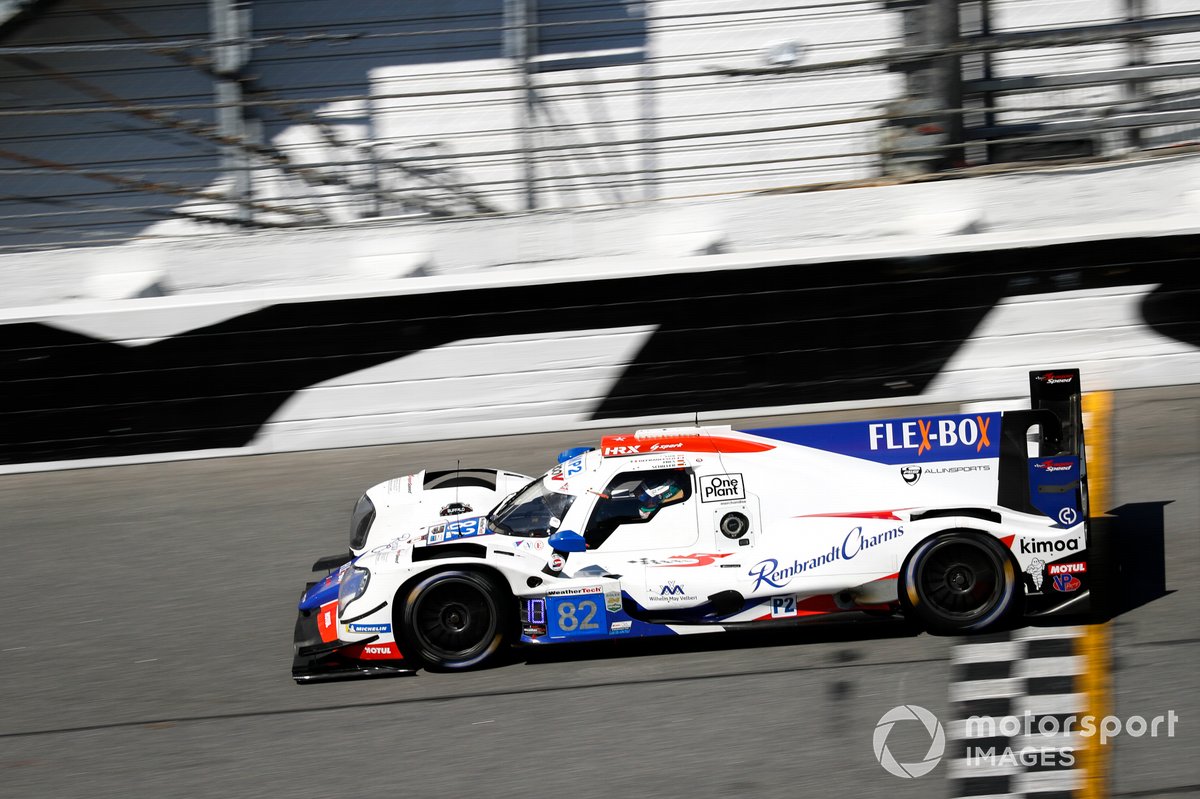 #82 DragonSpeed USA LLC ORECA LMP2 07, LMP2: Devlin DeFrancesco, Eric Lux, Christopher Mies, Fabian Schiller 