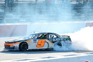 Race winner Noah Gragson, JR Motorsports, Chevrolet Camaro