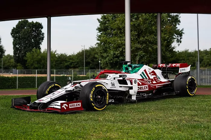 Alfa Romeo C41 livery Italiaanse GP