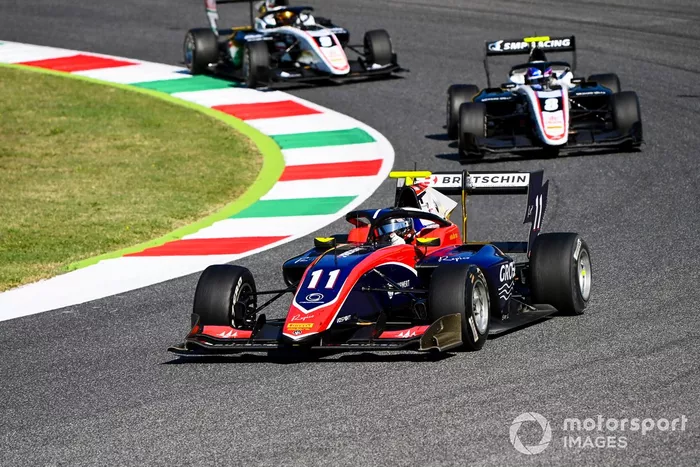 David Beckmann, Trident, Alexander Smolvar, ART Grand Prix e Sebastian Fernandez, ART Grand Prix 