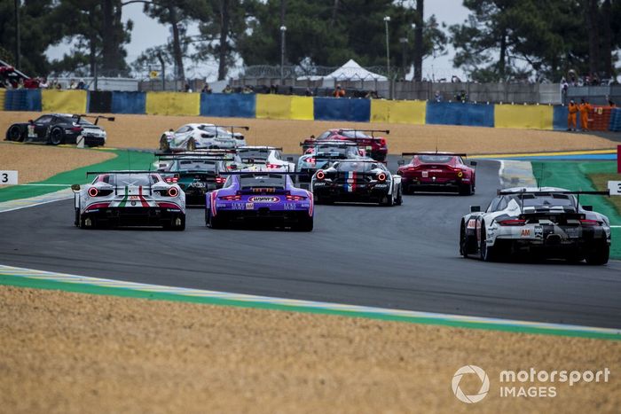#92 Porsche GT Team Porsche 911 RSR: Michael Christensen, Kevin Estre, Laurens Vanthoor