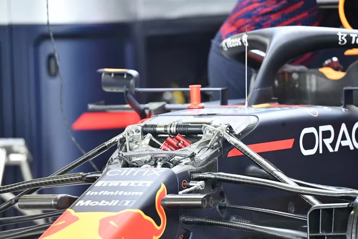 Red Bull Racing RB16B front detail