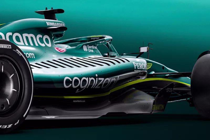 Aston Martin AMR22 en détail