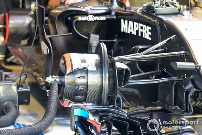 Conducto de freno del Alpine