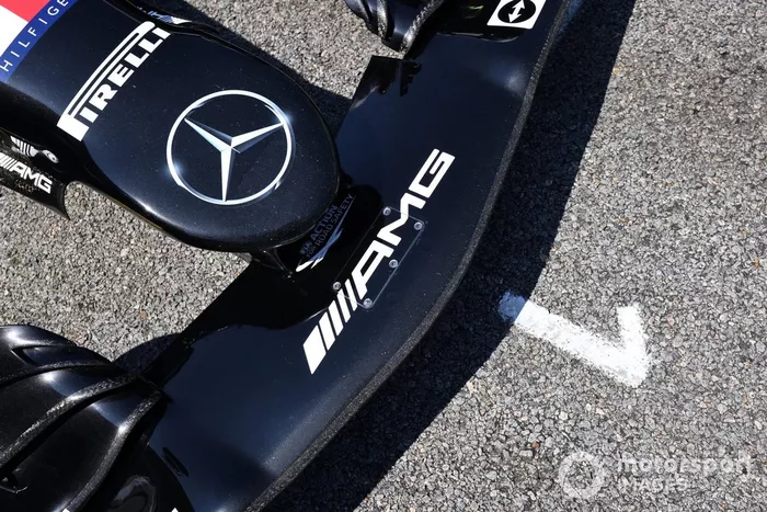 El morro del Mercedes W12