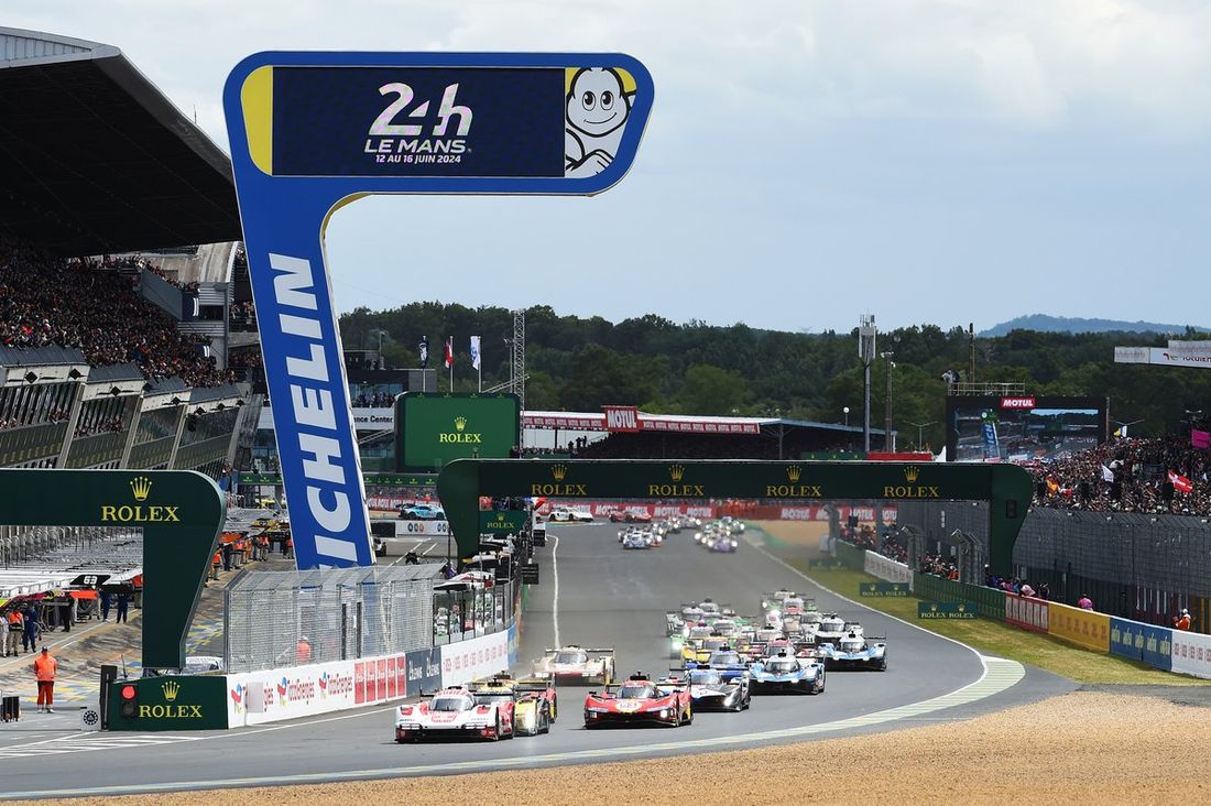 #6 Porsche Penske Motorsport Porsche 963: Kevin Estre, Andre Lotterer, Laurens Vanthoor lidera en la salida