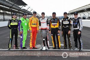 Ryan Blaney, Team Penske, Ford Mustang Wabash National, Ryan Newman, Roush Fenway Racing, Ford Mustang Acorns, Joey Logano, Team Penske, Ford Mustang Shell Pennzoil, Erik Jones, Joe Gibbs Racing, Toyota Camry STANLEY, Clint Bowyer, Stewart-Haas Racing, Ford Mustang Rush / Cummins, Aric Almirola, Stewart-Haas Racing, Ford Mustang Smithfield / Meijer and Kevin Harvick, Stewart-Haas Racing, Ford Mustang Mobil 1