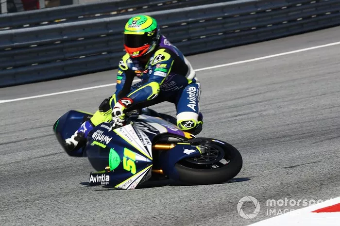 Caída de Eric Granado, Avintia Racing