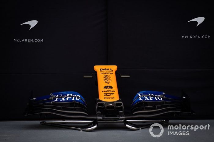 El morro del McLaren