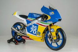 La moto del 3570 Team Italia
