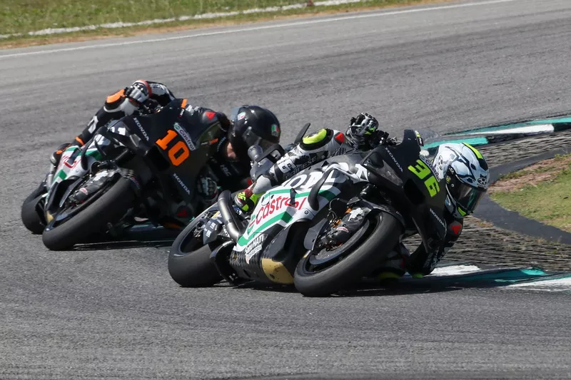 Joan Mir et Luca Marini (Honda HRC)