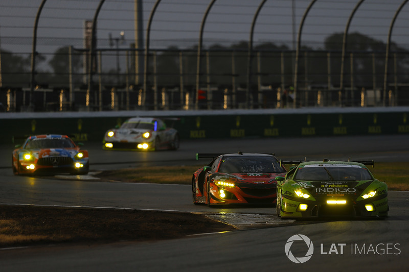 #19 GRT Grasser Racing Team Lamborghini Huracan GT3, GTD: Ezequiel Perez Companc, Christian Engelhart, Christopher Lenz, Louis Machiels, Max van Splunteren