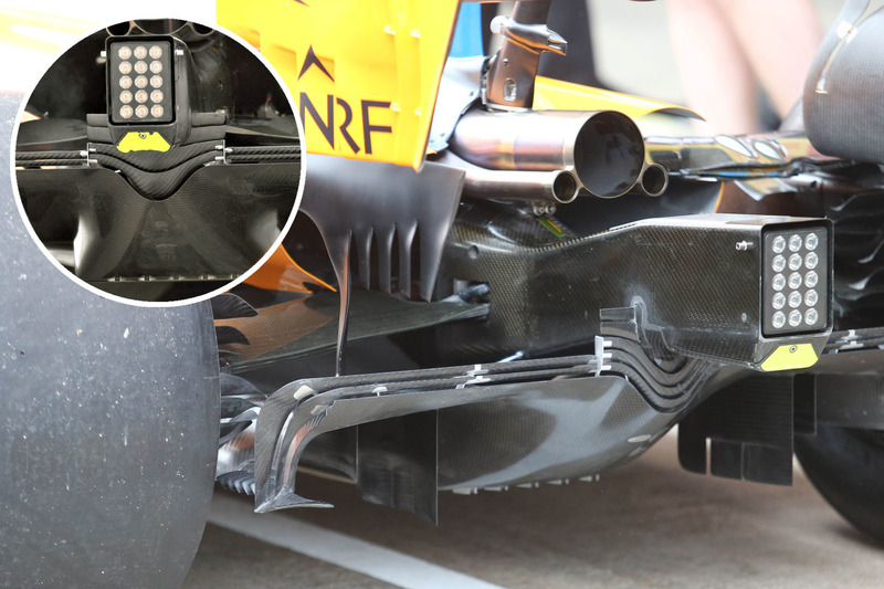 Диффузор McLaren MCL33