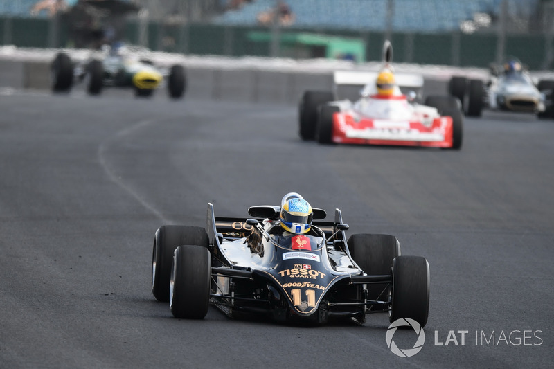 Lotus 88 at Silverstone 70th Anniversary Parade