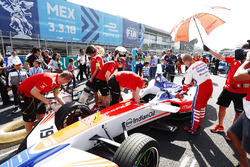 Felix Rosenqvist, Mahindra Racing, sur la grille