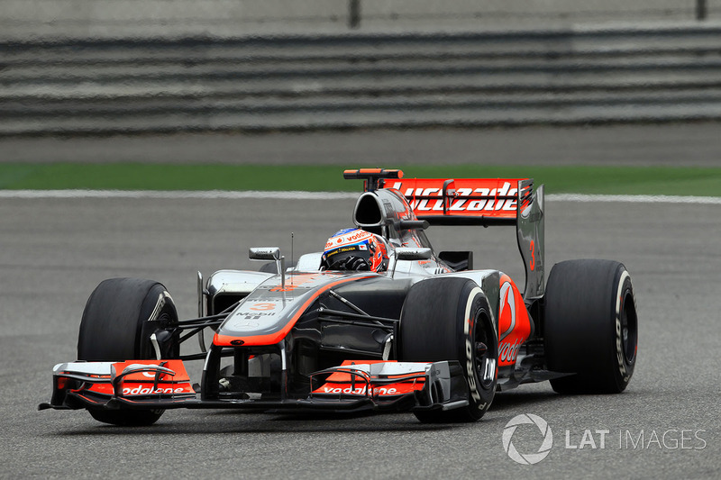 3: Jenson Button: 230 grandes premios (el 76,16% de los disputados)