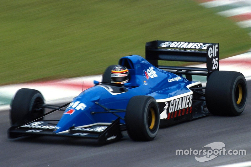 Thierry Boutsen, Ligier, Lamborghini JS37