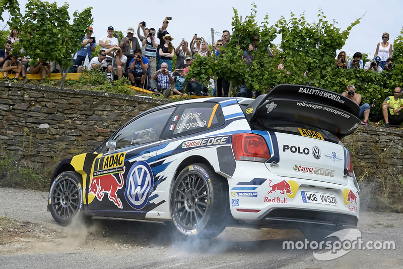 Sébastien Ogier bei der Rallye Deutschland