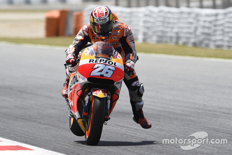 Dani Pedrosa, Repsol Honda Team, braking
