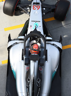 Джордж Рассел, Mercedes-Benz F1 W08 з Halo
