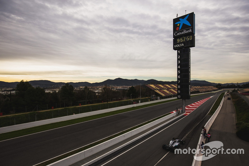 Primera semana de la pretemporada 2017 de F1