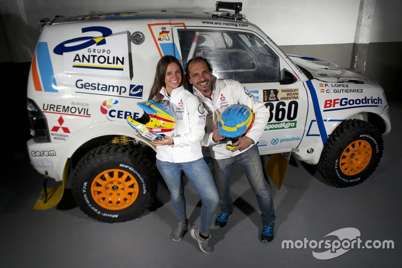 Cristina Gutiérrez, Pedro López, Mitsubishi