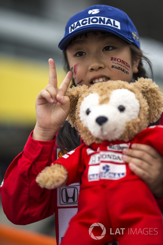 Fan and bear