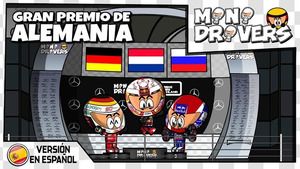 El GP de Alemania de F1 2019, según MiniDrivers